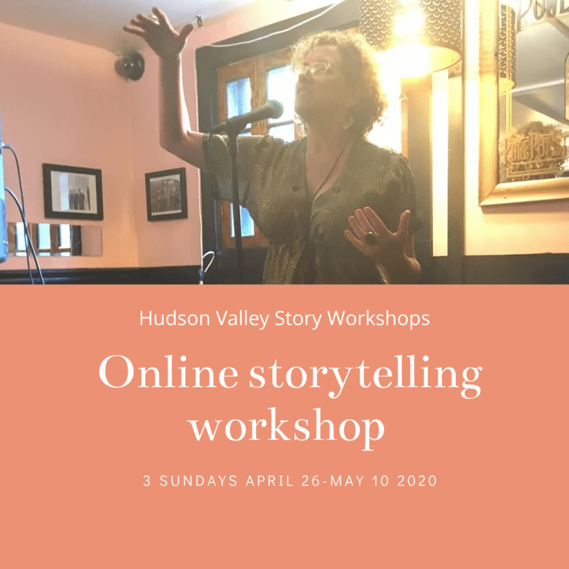 Online storytelling workshop